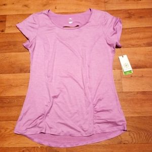Gaiam Lavender Yoga T-shirt size XL